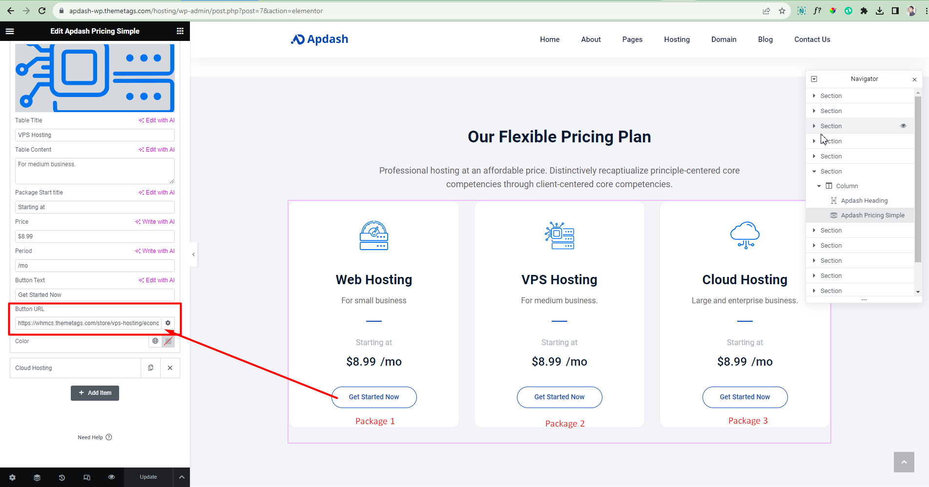 Apdash Domain pricing